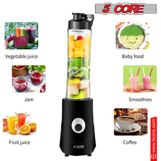 "600ml Electric Blender - Powerful 160W Juicer & Mixer"